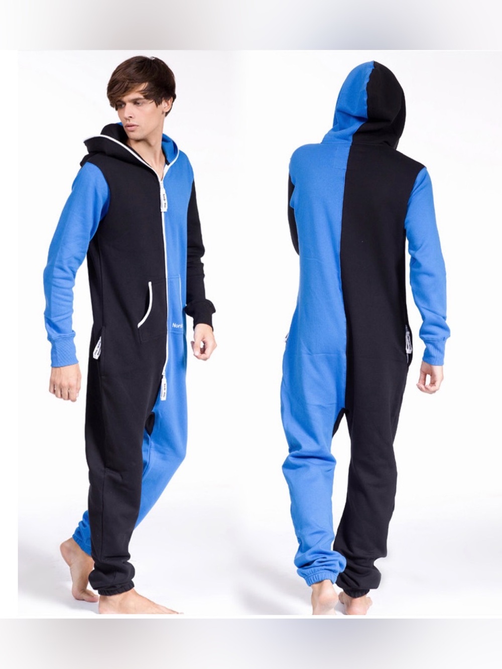Nordic Way Joker Jumpsuit Unisex Blue and Black , size S